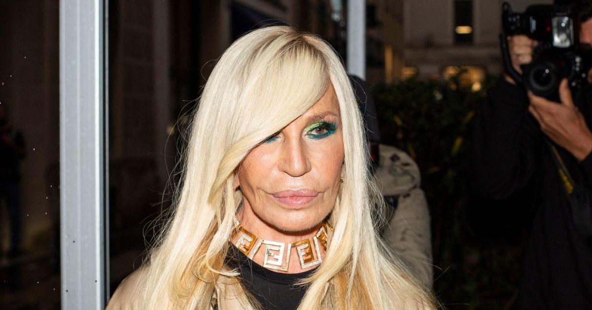 donatella versaces transformation