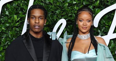 A$AP Rocky And Rihanna On Red Carpet