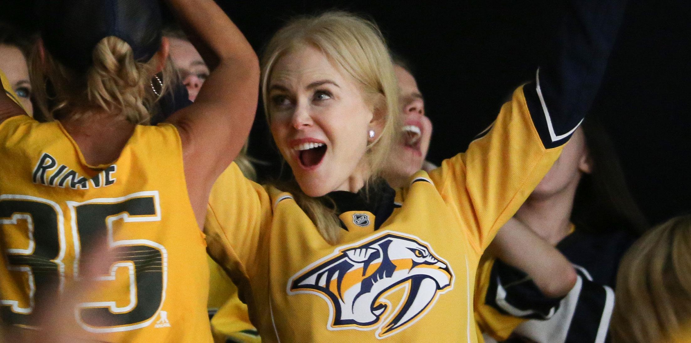 Nicole Kidman Nashville Predators Stanley Cup Photos Long