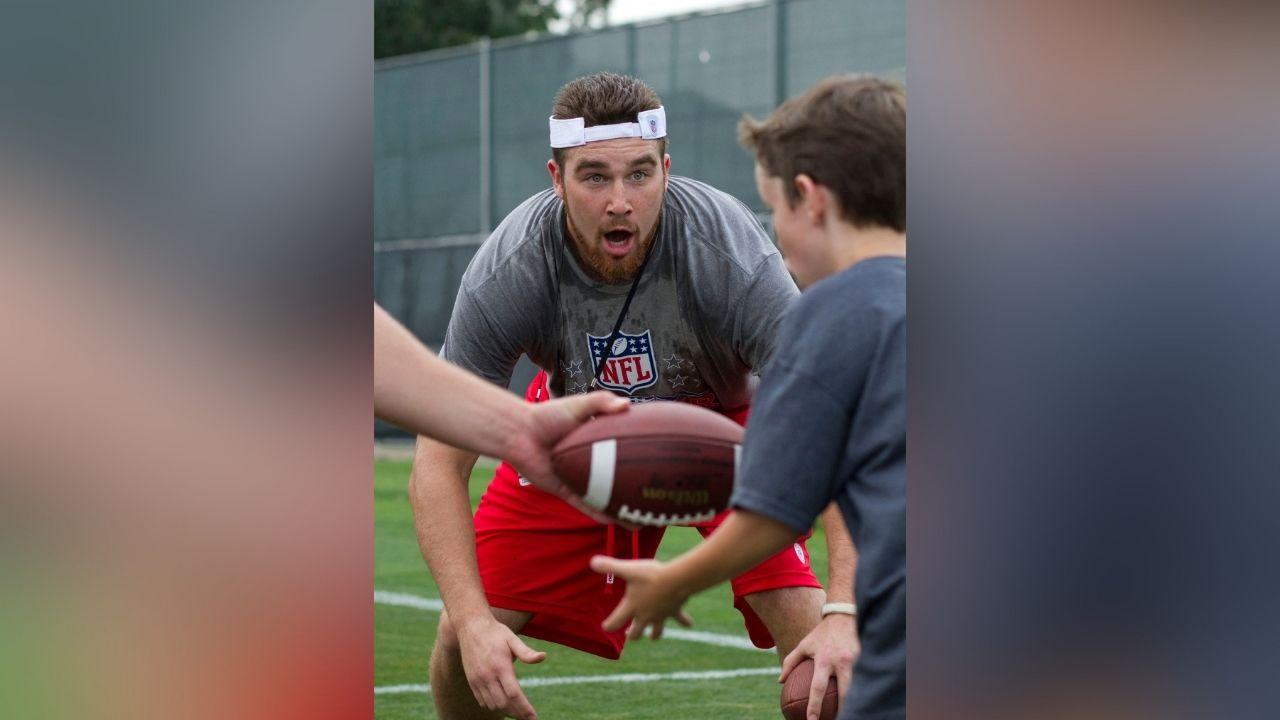 travis kelce transformation before after photos