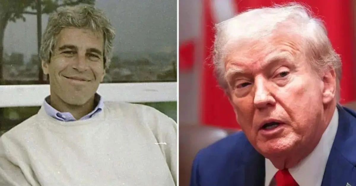 image of Donald Trump mentioned Bill Clinton's name in connection to Jeffrey Epstein in an interview on Monday, November 17.