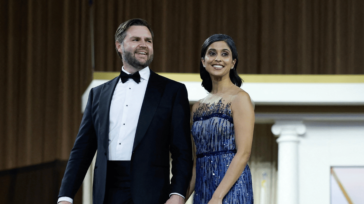 Photo of JD and Usha Vance