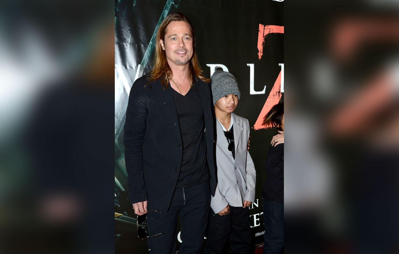 Brad Pitt & Son Maddox