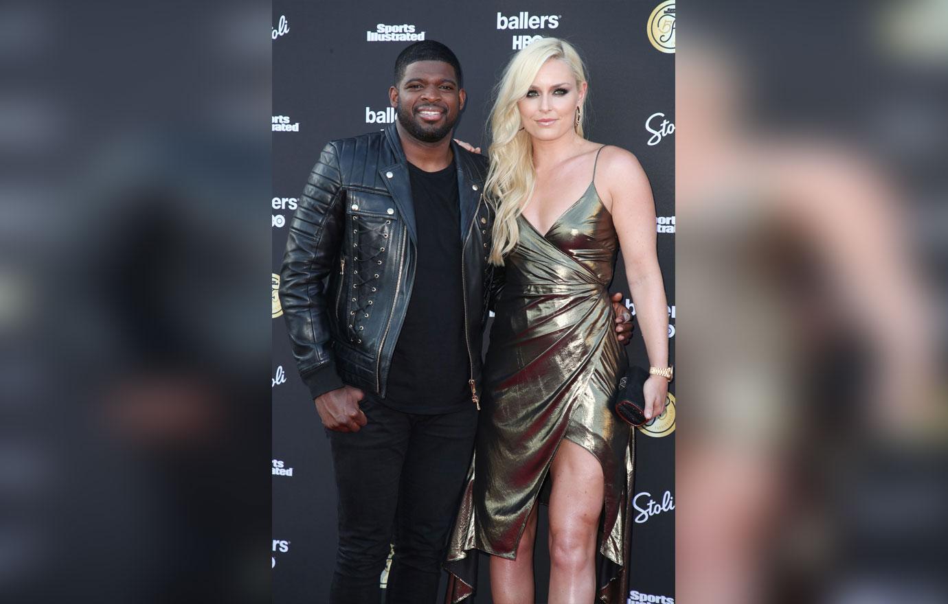 Lindsey Vonn And P.K. Subban VMA's Seating Chart