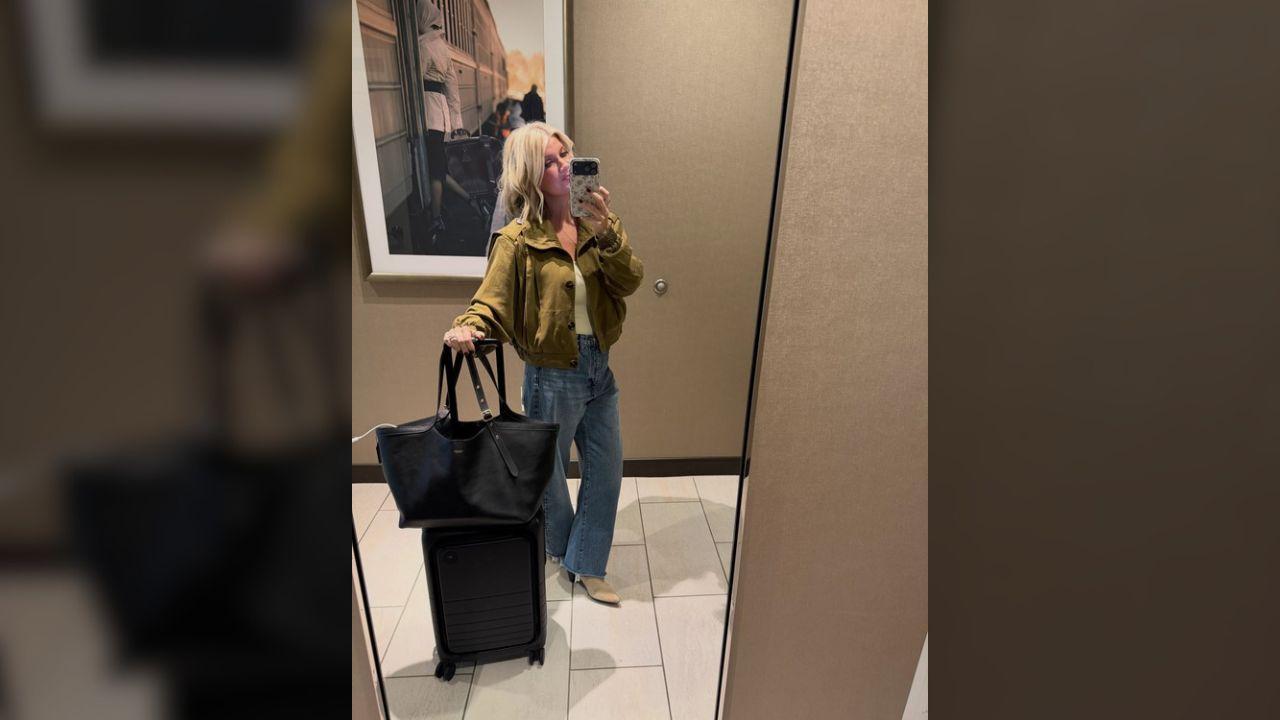 image of Grant confirmed she had fully recovered following her hospitalization.