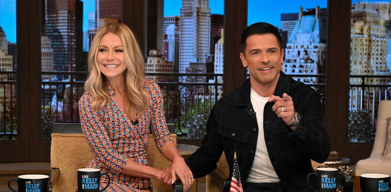 kelly ripa mark consuelos ripped recording live episodes advance fake