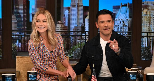 kelly ripa mark consuelos ripped recording live episodes advance fake