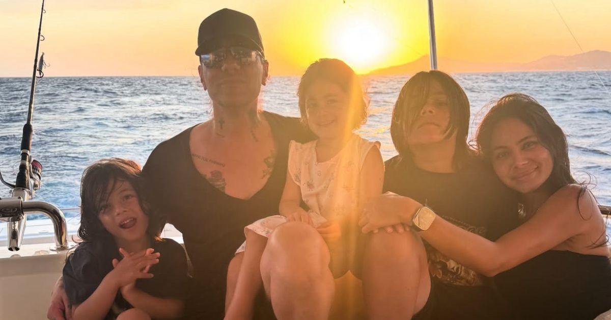 photo of The couple have three children together