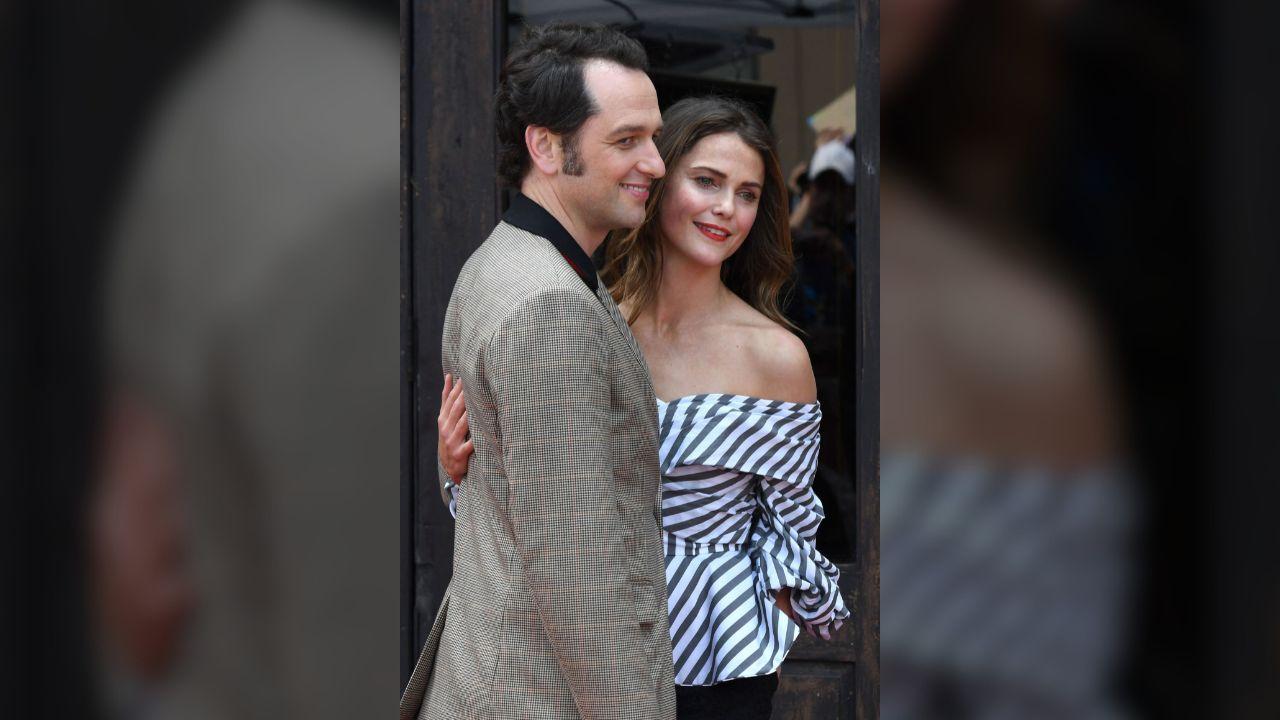 Photo of Keri Russell and Matthew Rhys have one son together.