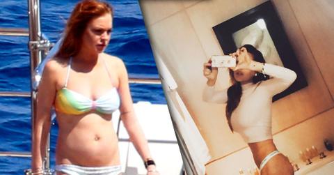 Lindsay Lohan Photoshop Selfie