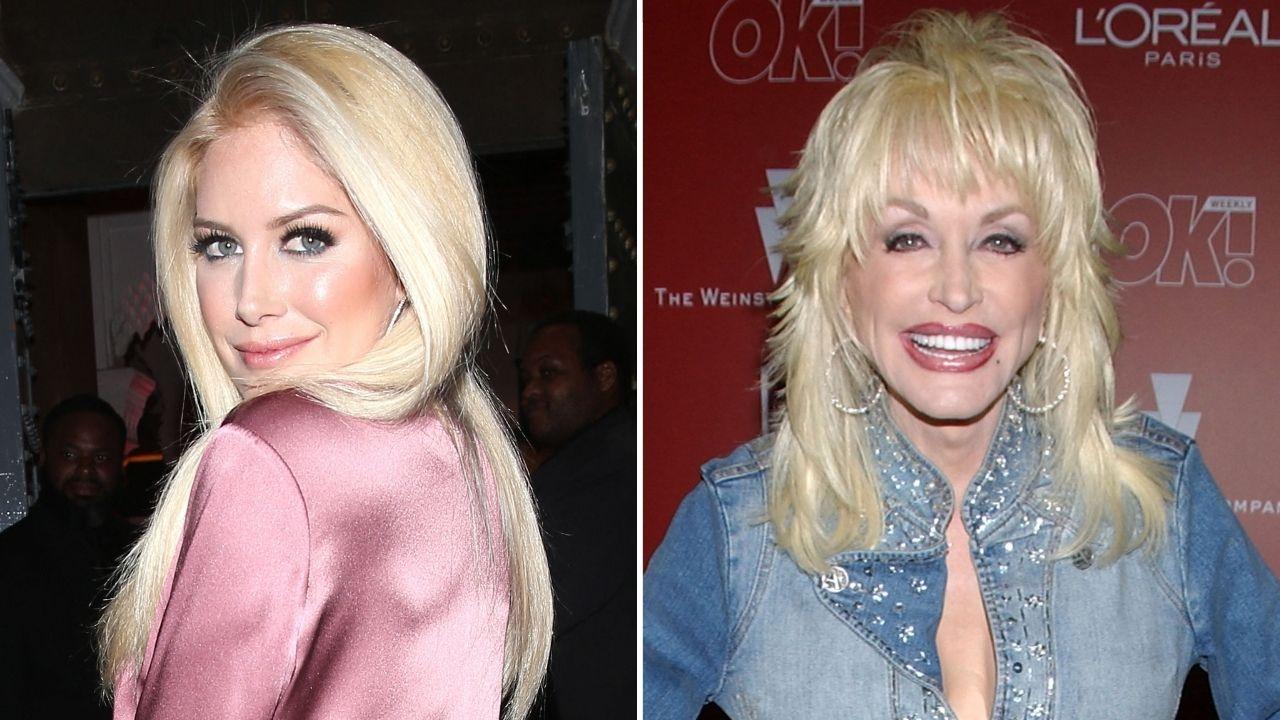 Photo of Heidi Montag and Dolly Parton