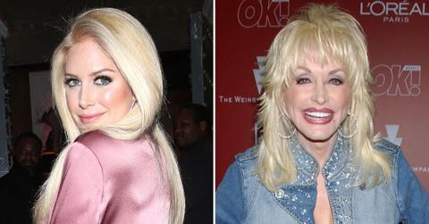 Photo of Heidi Montag and Dolly Parton