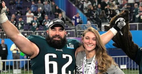 kylie kelce jason kelce gushes retirement