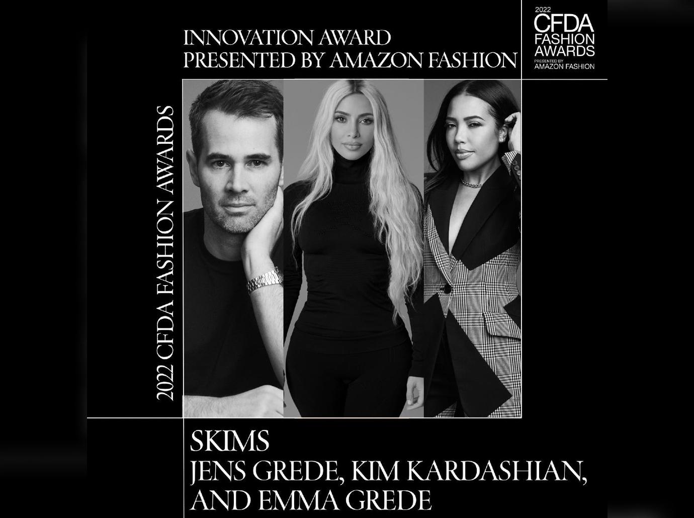 Kim Kardashian's SKIMS Wins CFDA Fashion Innovation Award