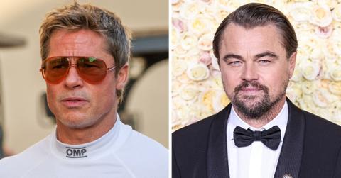 Photos of Brad Pitt and Leonardo DiCarpio