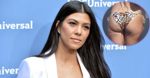 Kourtney kardashian butt surgery 1