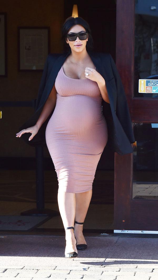 Kim kardashian pregnancy weight