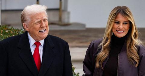 photo of donald trump and melania trump