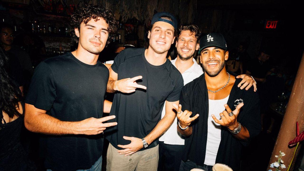 david dobrik kicks off nyfw with an at the table dinner