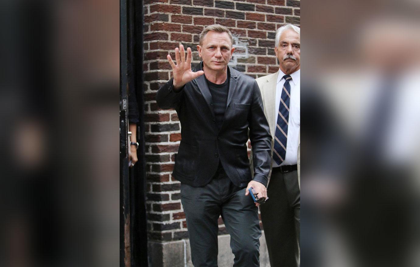 Daniel Craig visits The Late Show with Stephen Colbert