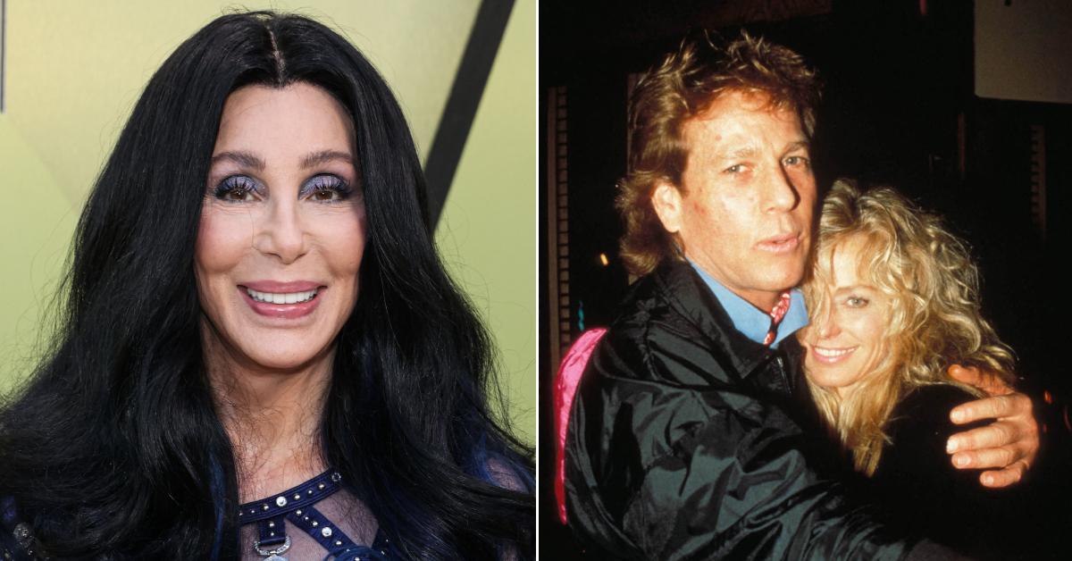 Photo of Cher; picture of Ryan O'Neal and Farrah Fawcett.