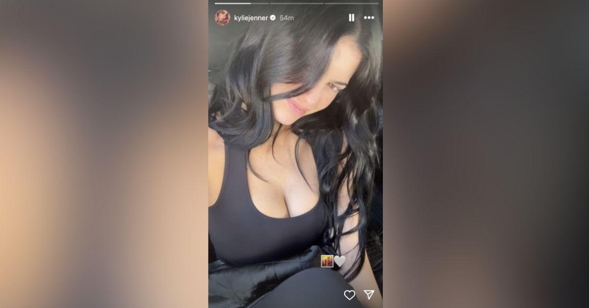 kylie jenner makeup free selfie