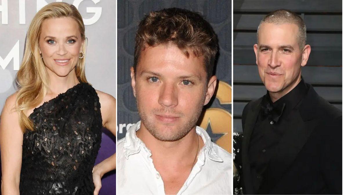 Composite photo of Reese Witherspoon, Ryan Phillippe and Jim