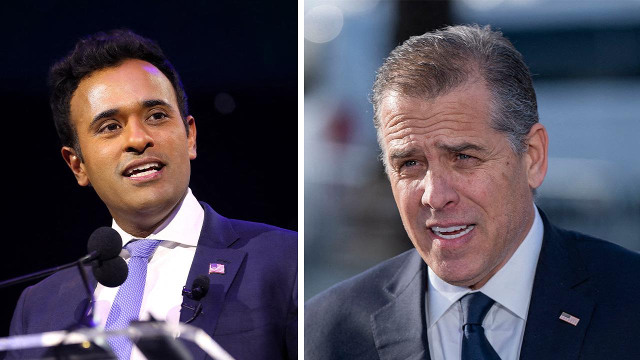 Image of Hunter Biden blasted Vivek Ramaswamy for exploiting his opponent's family trauma.