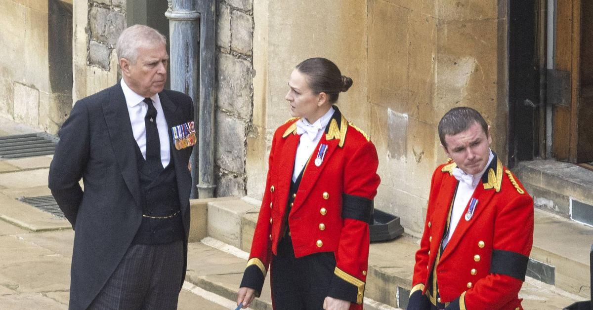 prince andrew kicked out