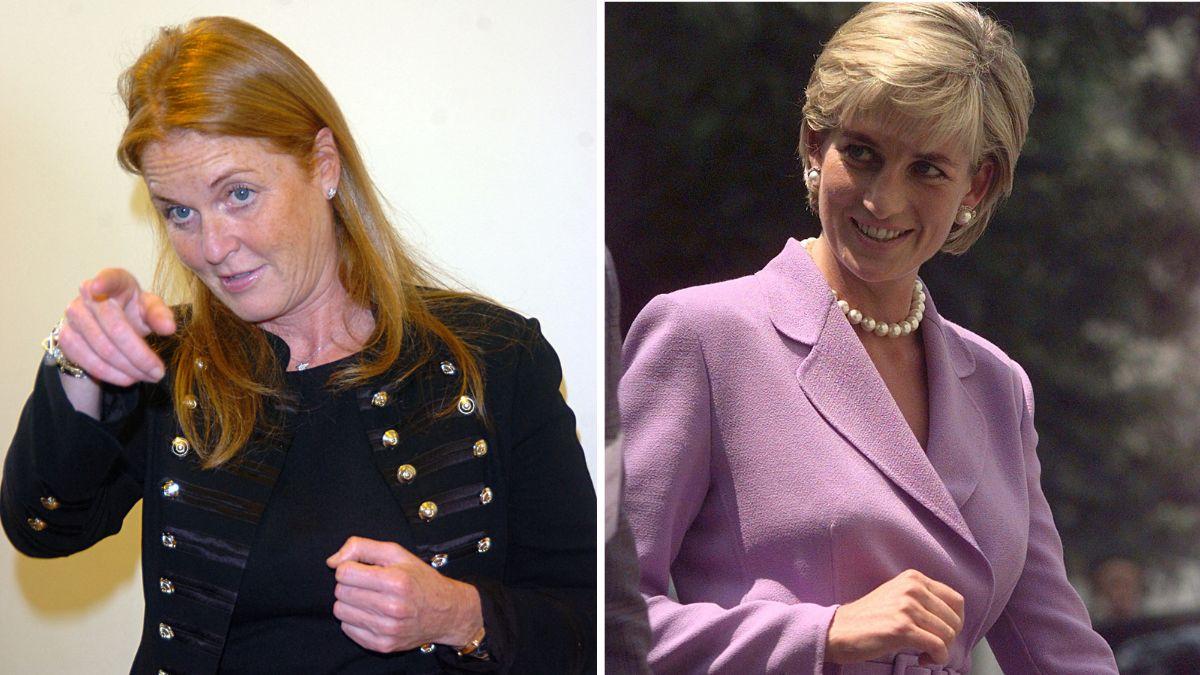 Image of Sarah Ferguson and Princess Diana's relationship reportedly deteriorated.