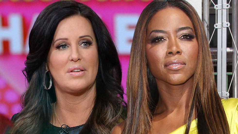 Kenya moore blames bravo patti stanger fake engagment