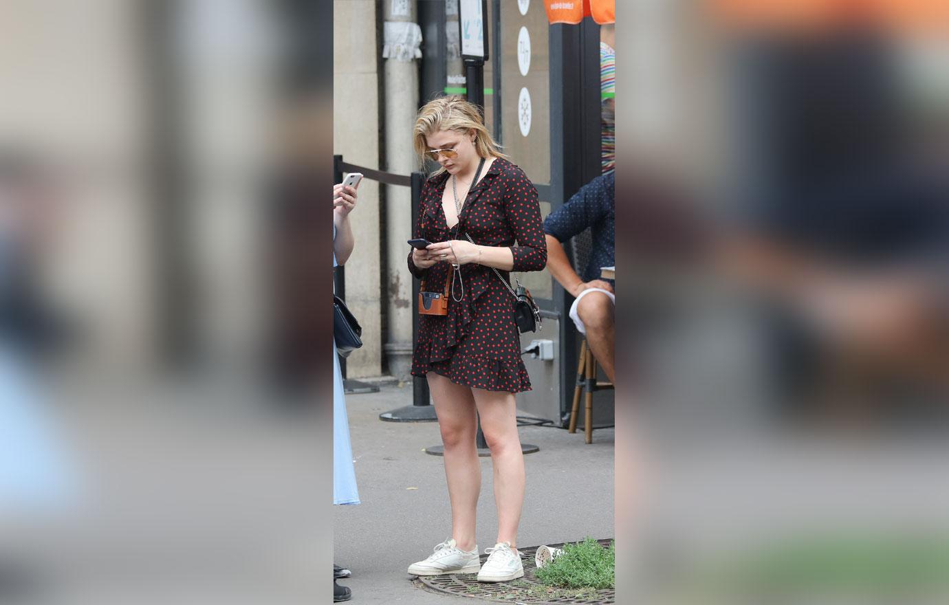 Chloe Moretz And Older Brother Embark On Paris Getaway