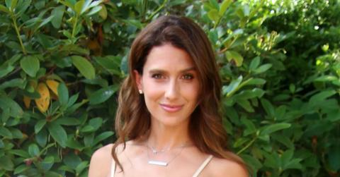 Hilaria Baldwin Posing