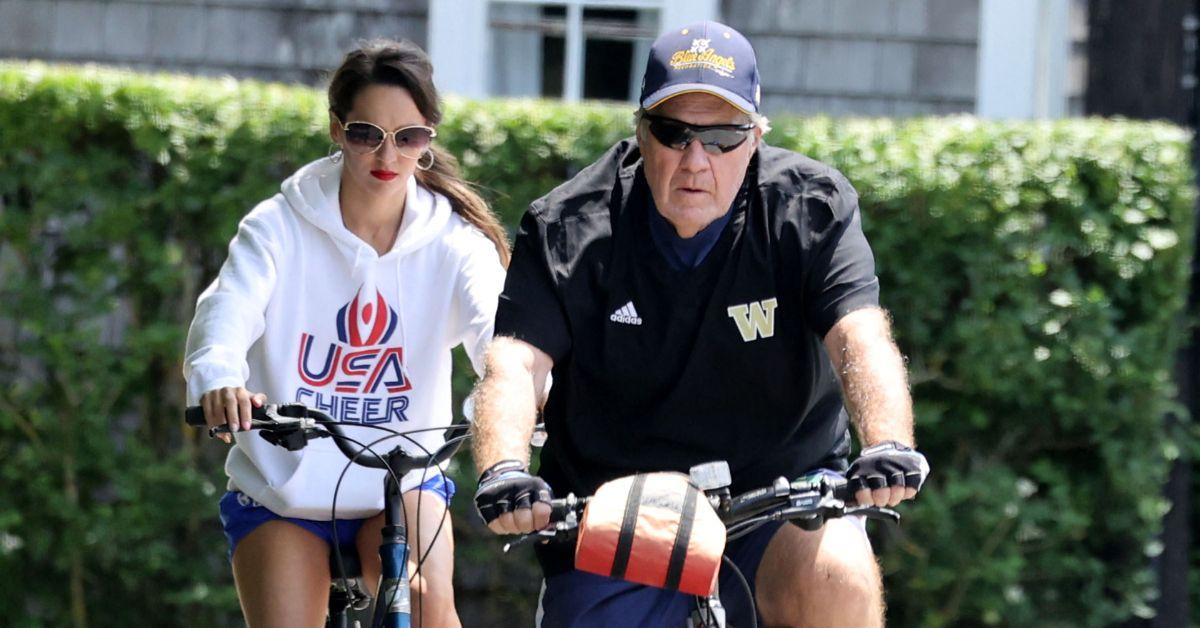 image of Bill Belichick later defended Jordon Hudson’s actions during the CBS interview.