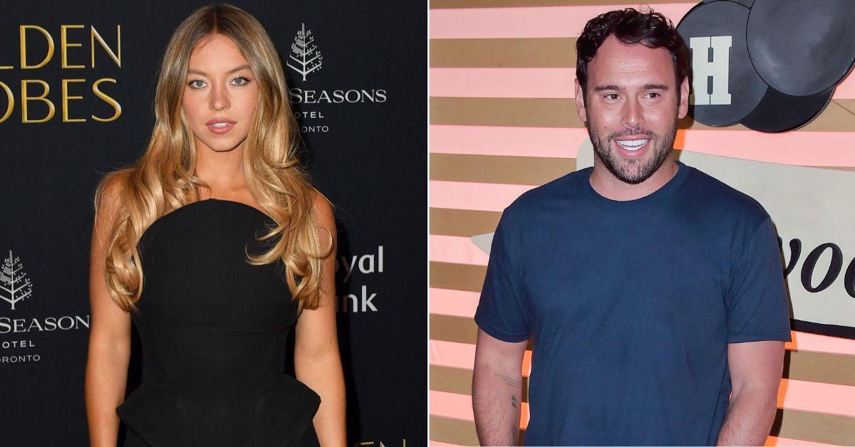 Image of Sydney Sweeney and Scooter Braun were photographed holding hands.