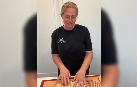 christine brown thanksgiving instagram