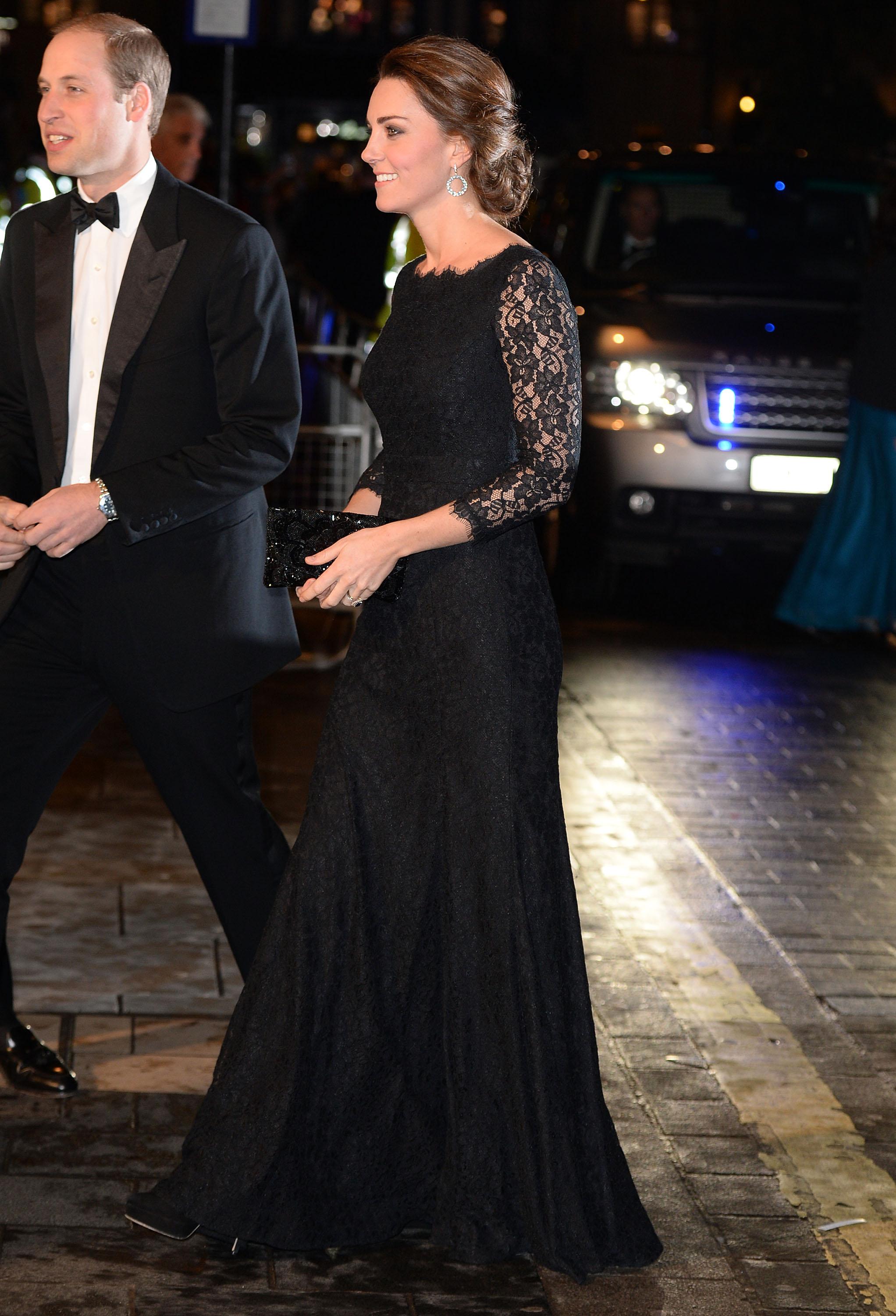 The Duke and Duchess of Cambridge attend The Royal Variety Performance