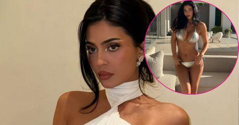 image of Kylie Jenner looked radiant in a new batch of bikini snaps.
