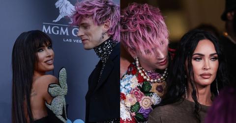 Composite photo of Megan Fox and Machine Gun Kelly