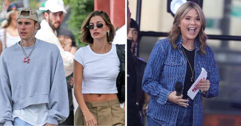 Photo of Justin Bieber, Hailey Bieber and Jenna Bush Hager