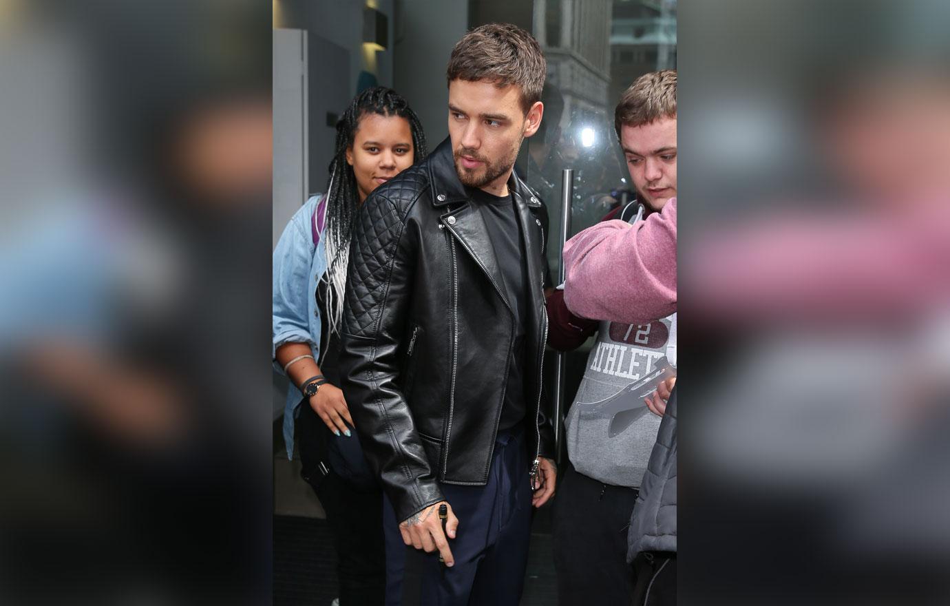 Liam Payne leather jacket