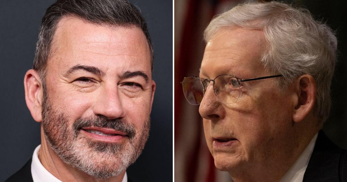 Jimmy Kimmel Sparks Controversy By Mocking Mitch McConnell’s Hospital Update With Daring Photo Swap