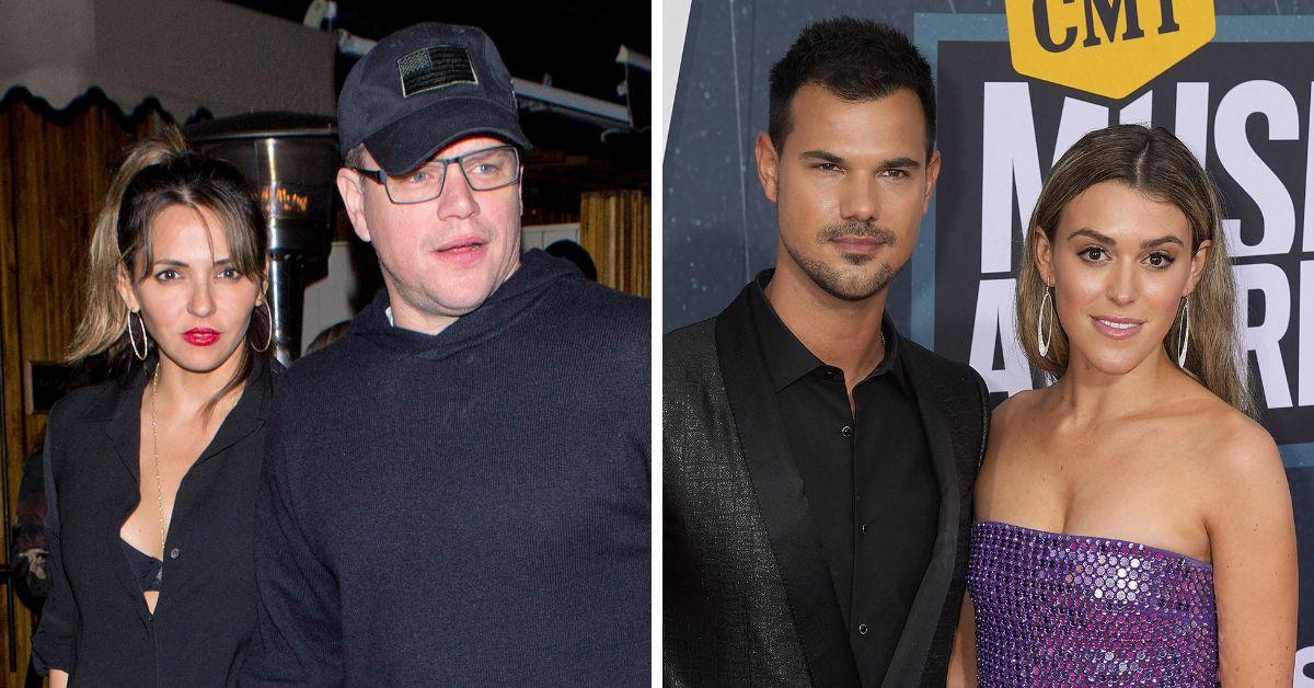 Celebrities Who Married Non-Famous People: Matt Damon, Taylor Lautner