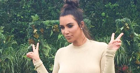 Kim Kardashian shows off her Sexy body at the Revolve party