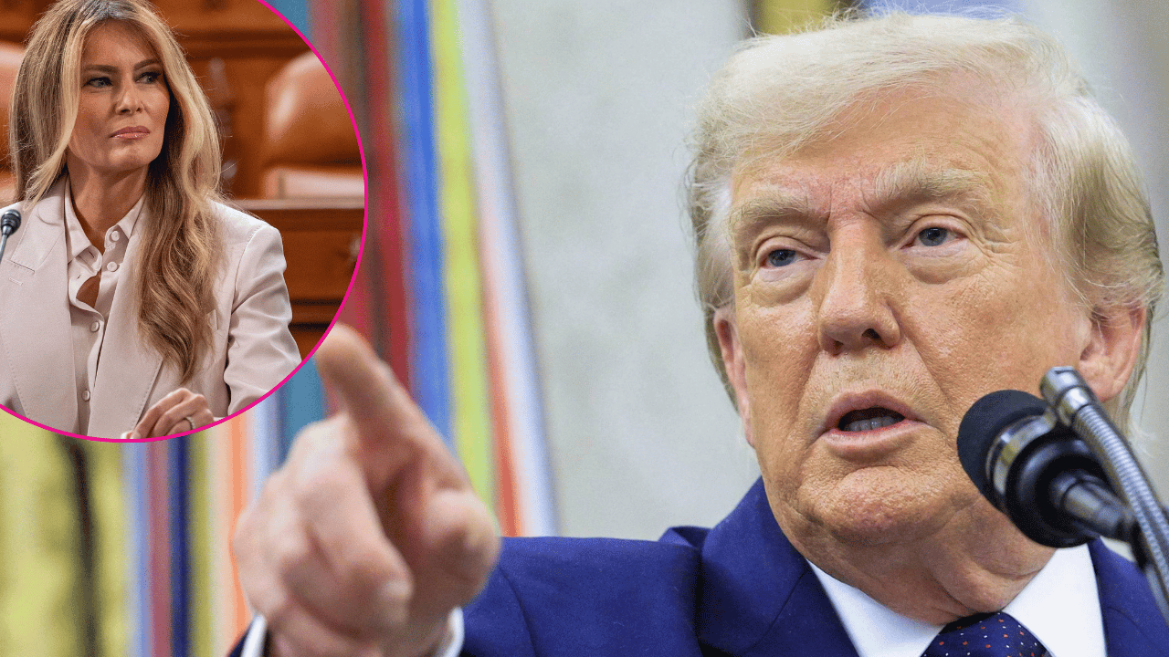 photo of It's been reported that Donald and Melania Trump sleep in separate bedrooms.