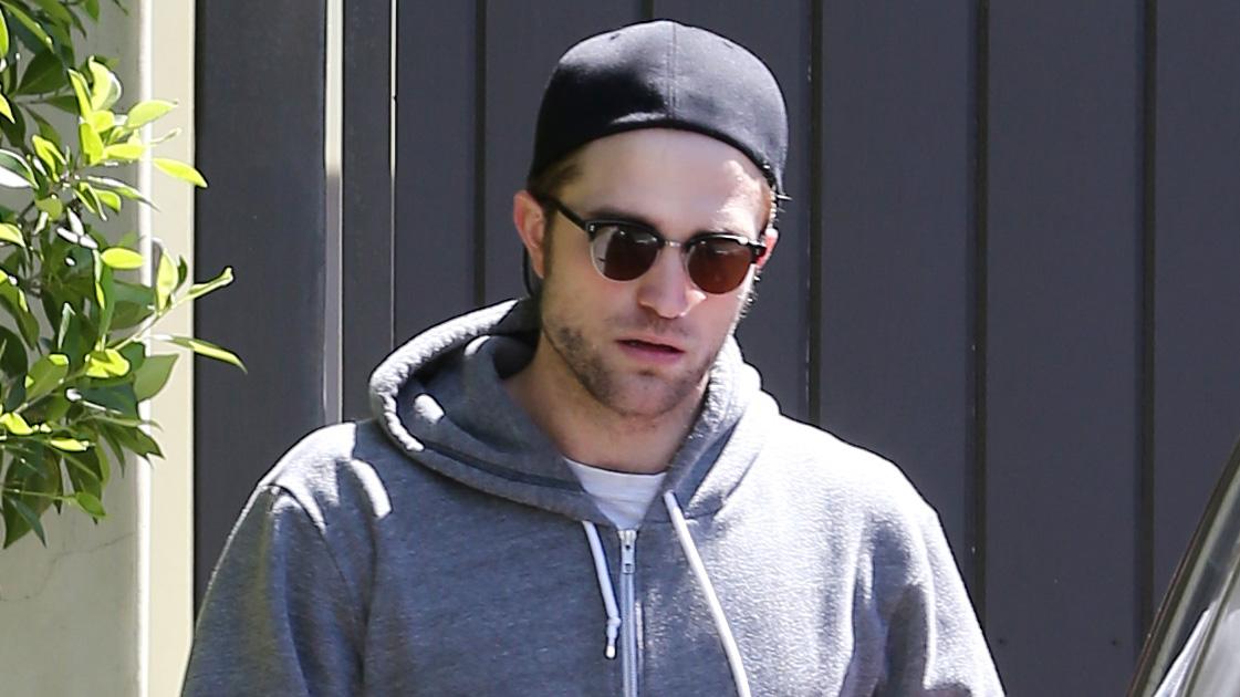 Robert Pattinson leaving the gym after a morning workout in Los Angeles