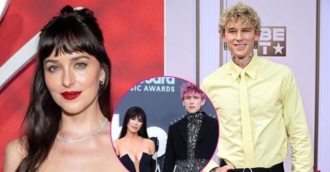 pic of Dakota Johnson, Machine Gun Kelly & Megan Fox.