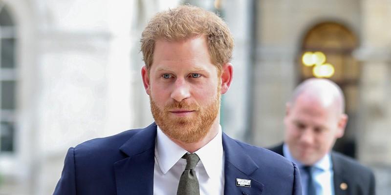 Prince Harry Wearing A Suit