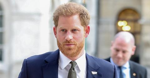 Prince Harry Wearing A Suit