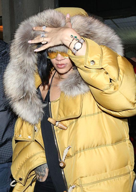 Rihanna And Drake Leave The Libertine Club In London